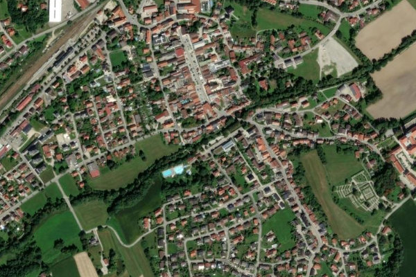 Immagine satellitare dei dintorni di Rott (Neumarkt-St. Veit)