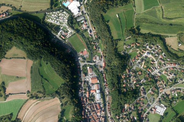 Immagine satellitare dei dintorni di Wiesent (Waischenfeld)