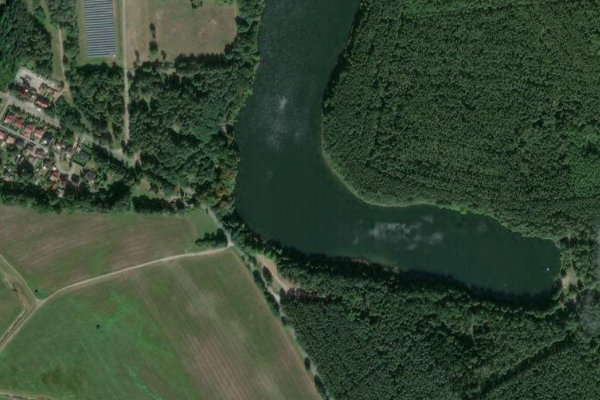 Immagine satellitare dei dintorni di Domjüchsee