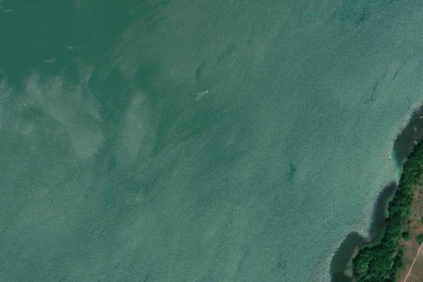 Immagine satellitare dei dintorni di Breiter Luzinsee