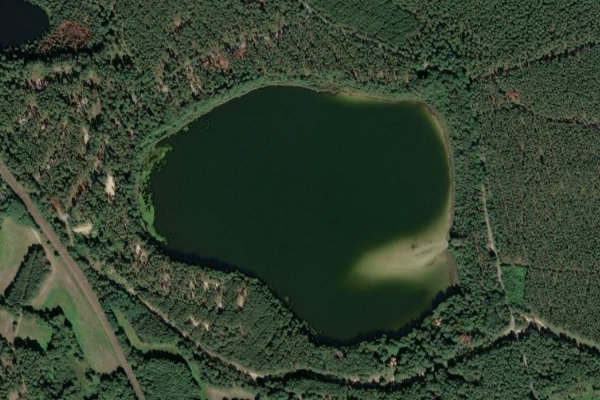 Immagine satellitare dei dintorni di Güldensee (Groß Köris)