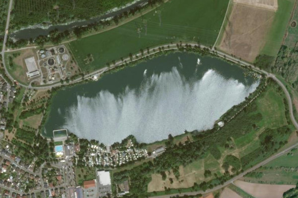 Immagine satellitare dei dintorni di Freyersee