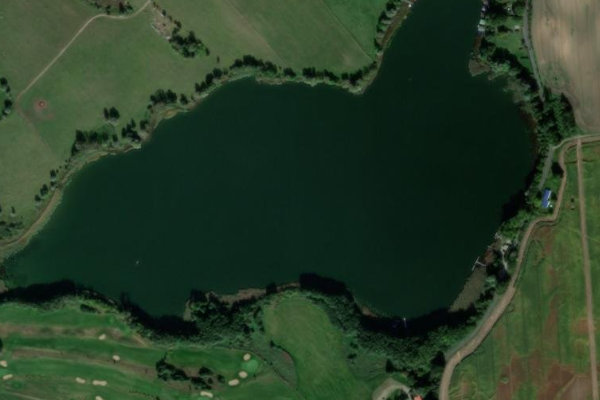 Immagine satellitare dei dintorni di Serrahner See