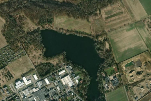 Immagine satellitare dei dintorni di Bienroder See