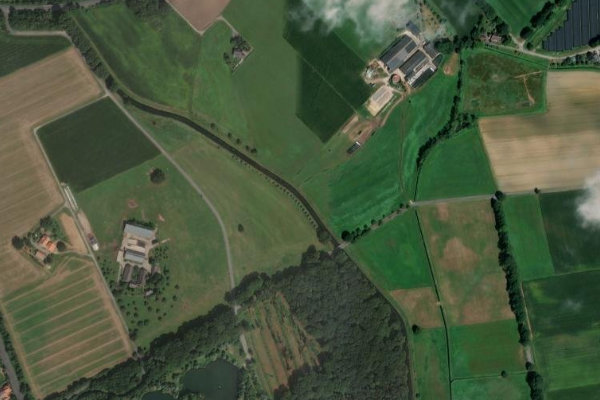 Immagine satellitare dei dintorni di Issel (Dingden)