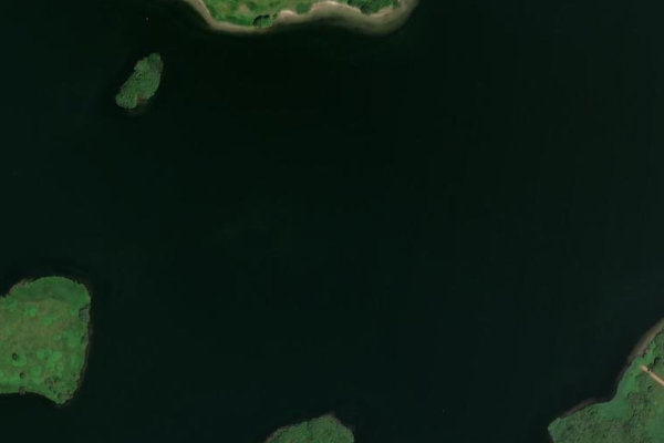Immagine satellitare dei dintorni di Lanker See