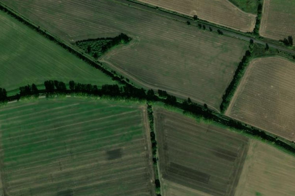 Immagine satellitare dei dintorni di Bode (Hadmersleben)