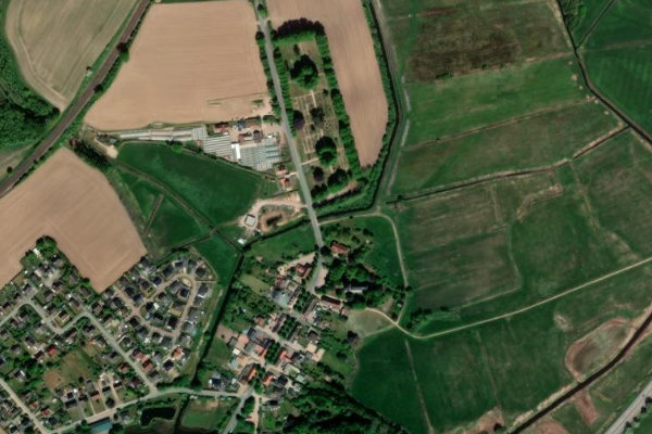 Immagine satellitare dei dintorni di Kremper Au (Altenkrempe)