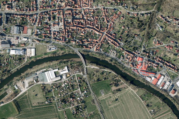 Immagine satellitare dei dintorni di Werra (Treffurt)