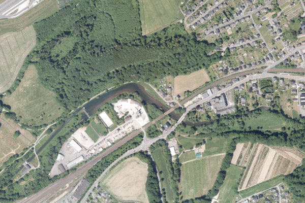 Immagine satellitare dei dintorni di Ruhr (Bestwig)