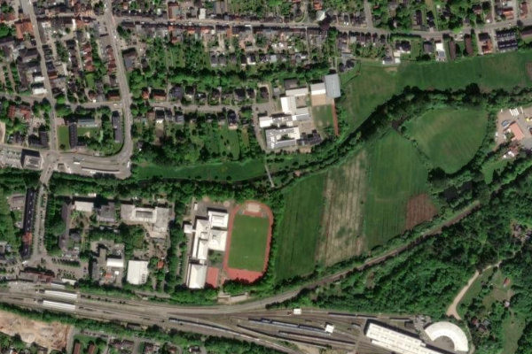 Immagine satellitare dei dintorni di Husumer Mühlenau