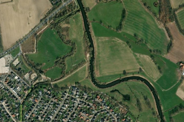 Immagine satellitare dei dintorni di Ems (Emsdetten)