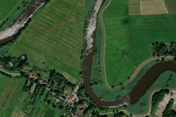 Immagine satellitare dei dintorni di Wümme (Ritterhude)