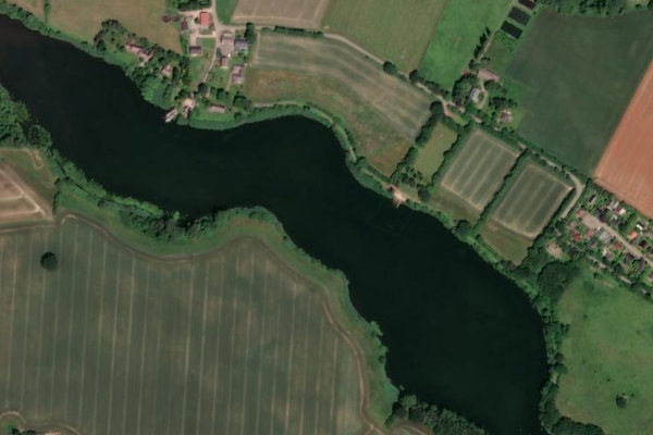 Immagine satellitare dei dintorni di Nehmser See