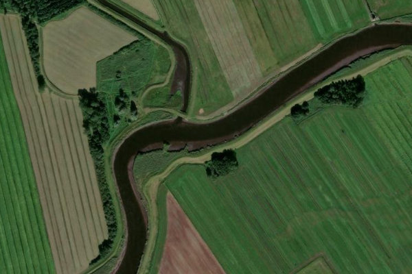Immagine satellitare dei dintorni di Stör (Breitenberg / Westermoor)