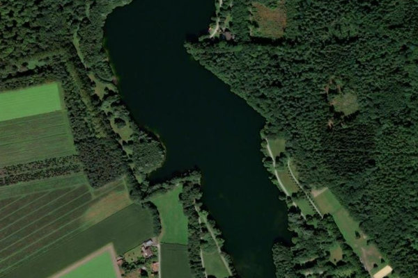 Immagine satellitare dei dintorni di Rubbenbruchsee