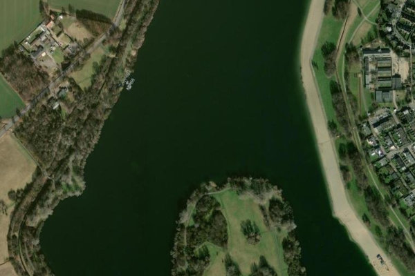 Immagine satellitare dei dintorni di Salzgittersee