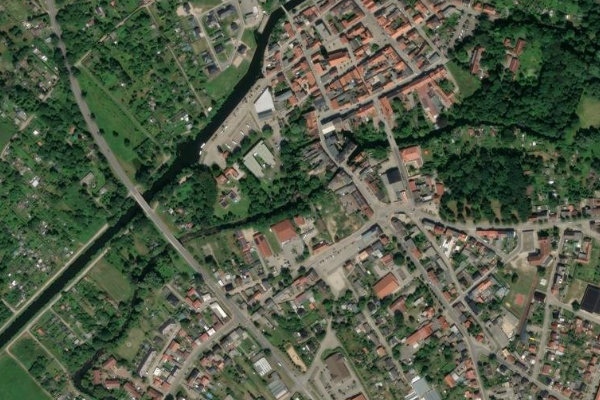 Immagine satellitare dei dintorni di Alte Elde (Grabow)