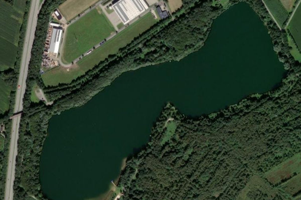 Immagine satellitare dei dintorni di Stoteler See