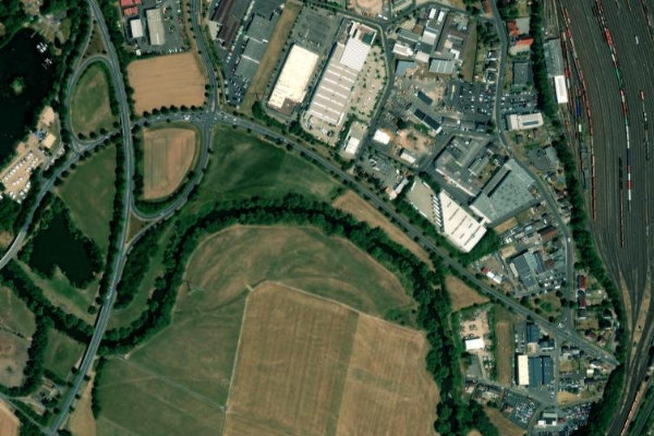 Immagine satellitare dei dintorni di Fulda (Bebra)