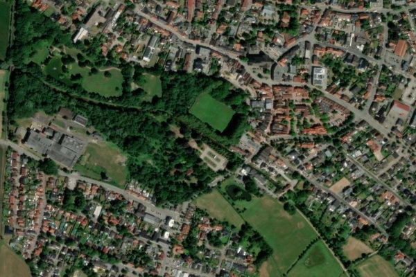 Immagine satellitare dei dintorni di Dinkel (Epe)