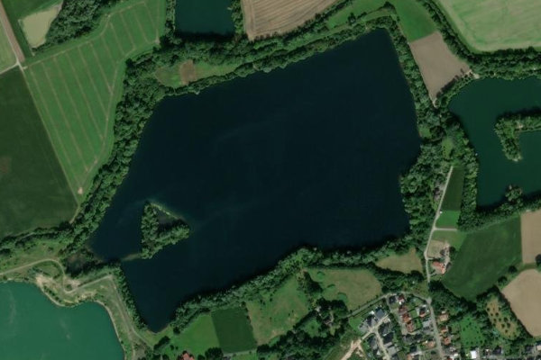 Immagine satellitare dei dintorni di Rathsee (Delbrück)