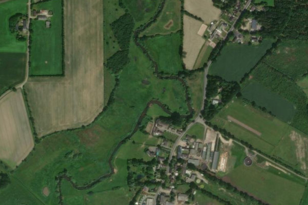 Immagine satellitare dei dintorni di Treene (Jübek)