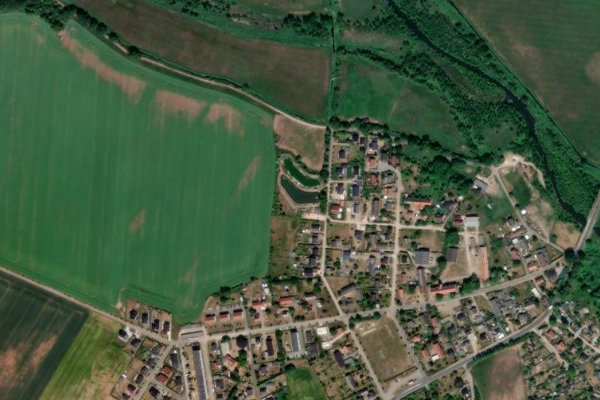 Immagine satellitare dei dintorni di Ilonas Angelteiche