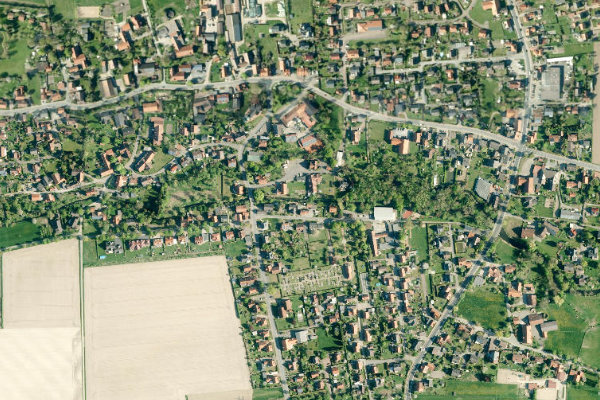 Immagine satellitare dei dintorni di Bückeburger Aue (Meinsen)