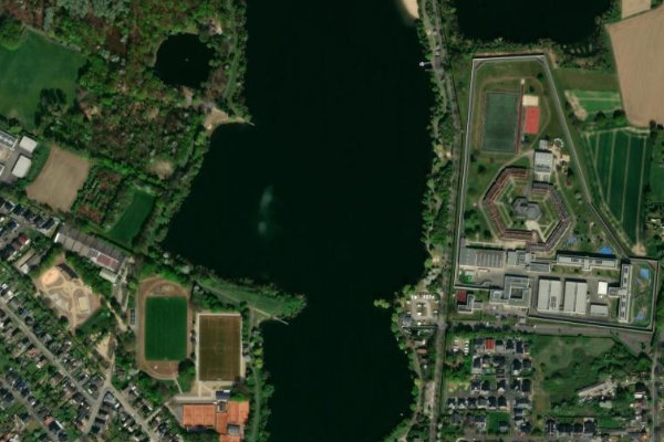 Immagine satellitare dei dintorni di Lago Laprello (Heinsberg)