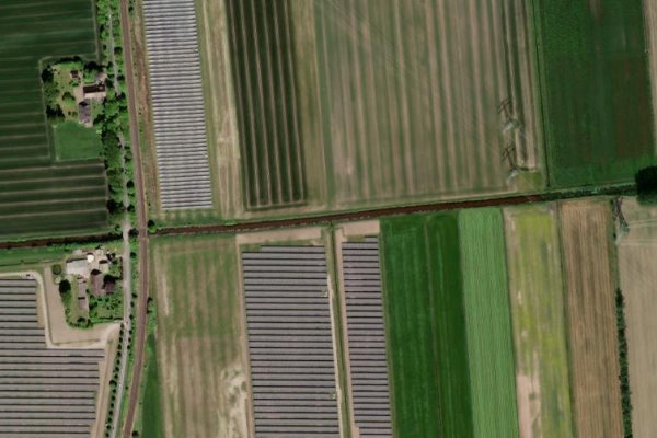 Immagine satellitare dei dintorni di Große Wettern (Krempe)