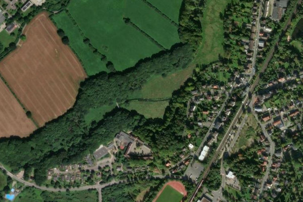 Immagine satellitare dei dintorni di Eider (Flintbek)