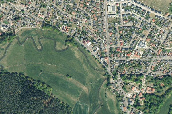 Immagine satellitare dei dintorni di Aller (Dannenbüttel)