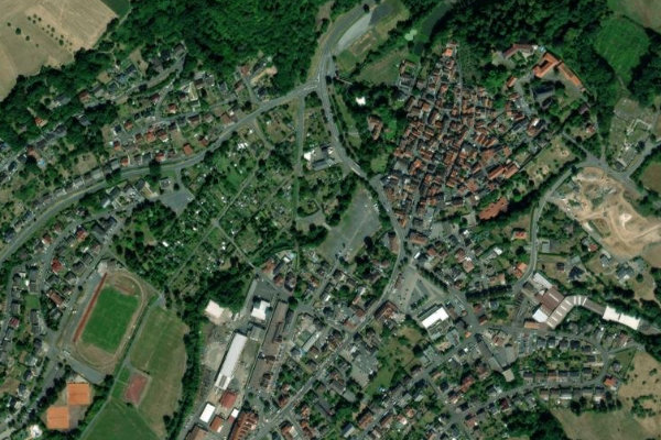 Immagine satellitare dei dintorni di Nidder (Ortenberg)