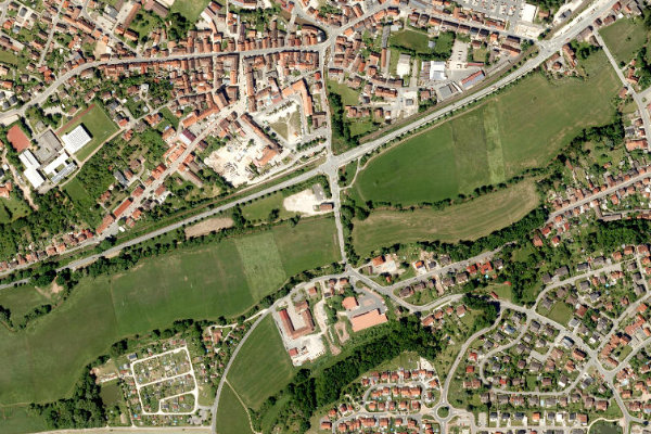 Immagine satellitare dei dintorni di Zenn (Wilhermsdorf)