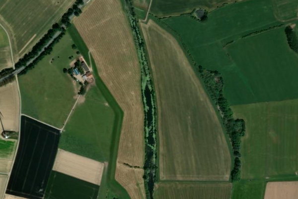 Immagine satellitare dei dintorni di Kellener Altrhein