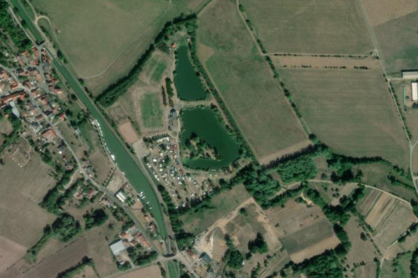 Immagine satellitare dei dintorni di Weiher Harskirchen