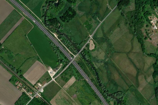 Immagine satellitare dei dintorni di les Bourdelets (Foecy)