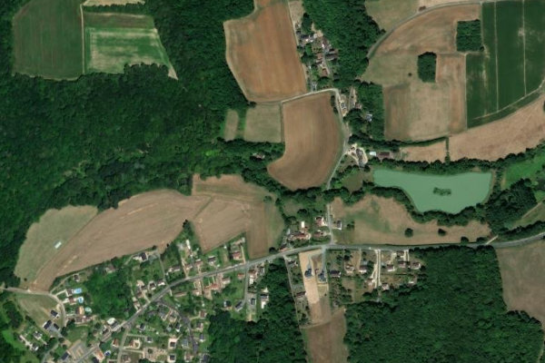 Immagine satellitare dei dintorni di l'Amasse (Saint-Regle)
