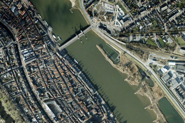 Immagine satellitare dei dintorni di Ijssel (Kampen)