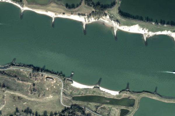 Immagine satellitare dei dintorni di Waal (Dodewaard)