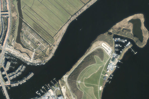 Immagine satellitare dei dintorni di Sparrne (Haarlem)