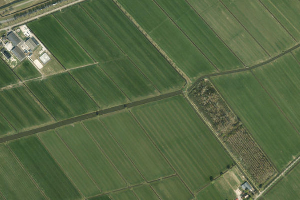 Immagine satellitare dei dintorni di Polder Culemborg