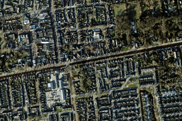 Immagine satellitare dei dintorni di Dedemsvaart