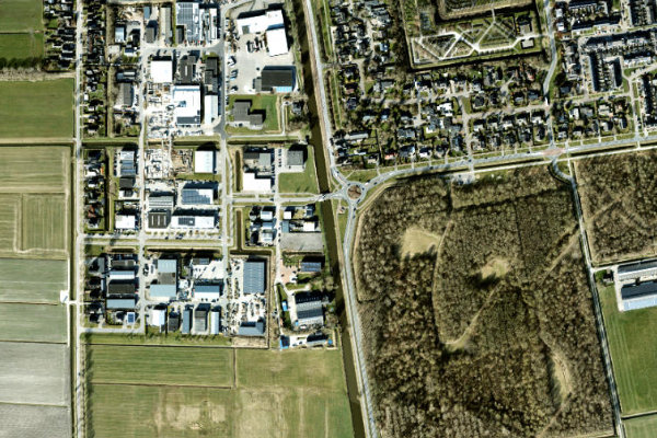 Immagine satellitare dei dintorni di Boterdiep (Bedum)