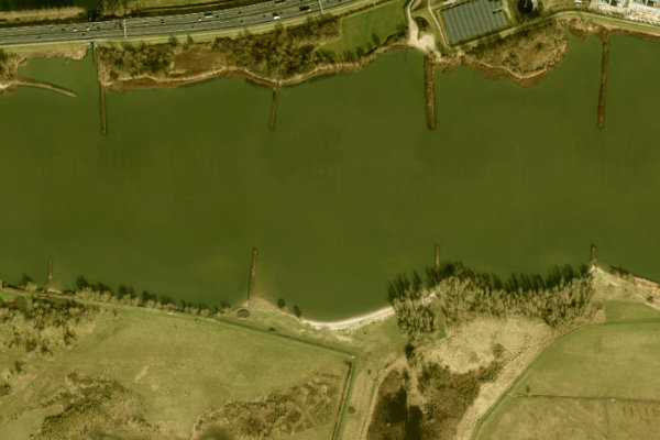Immagine satellitare dei dintorni di Beneden Merwede (Hardinxveld)