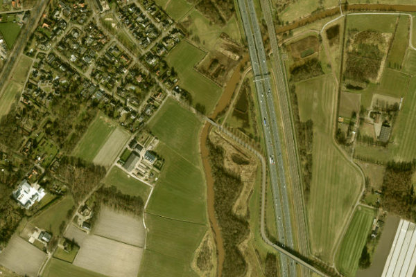 Immagine satellitare dei dintorni di Aa of Weerijs (Princenhage)