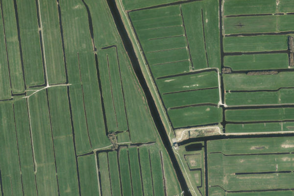 Immagine satellitare dei dintorni di Grecht (Woerdense Verlaat)