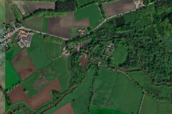 Immagine satellitare dei dintorni di Kleine Nete (Grobbendonk)