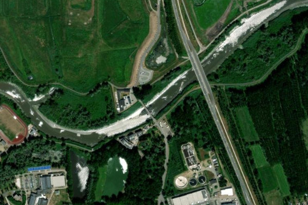 Immagine satellitare dei dintorni di Benedendurme (Hamme)